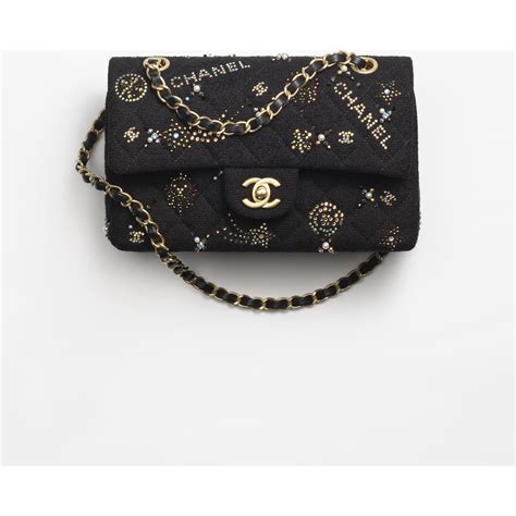 chanel black caviar gold hardware|Small classic handbag, Grained calfskin & gold.